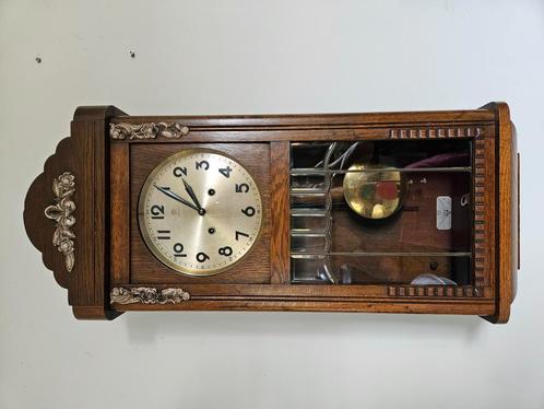 MOOIE ANTIEKE DUITSE REGULATEUR KLOK  (JUNGHANS) 🕰, Antiek en Kunst, Antiek | Klokken, Ophalen