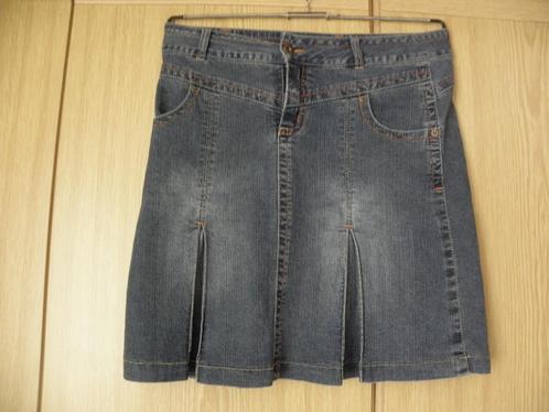 Basic blauwe stretch jeans rok CASUAL CLOTHING mt 42 prima, Kleding | Dames, Rokken, Gedragen, Maat 38/40 (M), Blauw, Knielengte