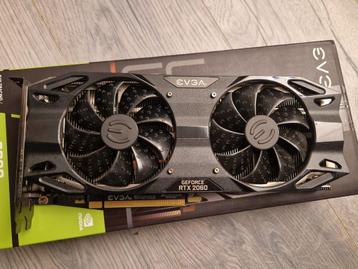 EVGA Geforce RTX 2060 SC Ultra 6GB dual fan in orginele doos beschikbaar voor biedingen