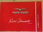 Moto Guzzi product line Mandello brochure, 2001, NEW, Ophalen of Verzenden, Zo goed als nieuw, Motoren