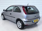 Opel Corsa 1.2-16V van de 2e eigenaar! 155.000km (2004), Auto's, Origineel Nederlands, Te koop, Zilver of Grijs, 5 stoelen