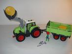 5121 Grote tractor met aanhanger  100% compleet, Ophalen of Verzenden, Zo goed als nieuw