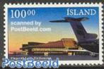 Kavel 892 IJsland vliegveld 1987, Postzegels en Munten, Postzegels | Europa | Scandinavië, IJsland, Verzenden, Postfris