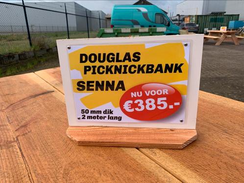 Douglas Picknickbank Senna, Tuin en Terras, Tuinbanken, Nieuw, Hout, Ophalen