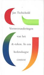 Vormveranderingen in het &-teken, Boeken, Ophalen of Verzenden, Zo goed als nieuw, Overige onderwerpen, Jan Tschichold