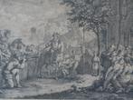 Gravure Willem Tell Zwitserland schiet appel van hoofd 1700, Verzenden