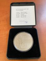 50 gulden munt 1995 50 jaar bevrijding, Koningin Beatrix, Zilver, Ophalen of Verzenden, Losse munt