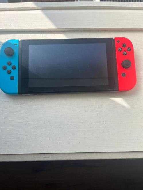 Nintendo switch, Spelcomputers en Games, Spelcomputers | Nintendo Switch, Zo goed als nieuw, Switch Original, Met 2 controllers