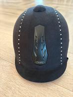 Choplin paardrijcap Aero strass 52/54 zwart, Ophalen of Verzenden, Zo goed als nieuw