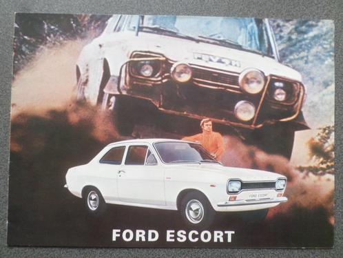 Ford Escort 1970 Brochure, Boeken, Auto's | Folders en Tijdschriften, Ford, Verzenden