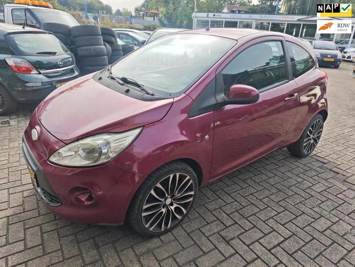 Ford Ka 1.2 Titanium-Airco-Elek.pakket-NAP!, Auto's, Ford, Bedrijf, Te koop, Ka, ABS, Airbags, Airconditioning, Boordcomputer
