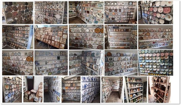 opheffing borden. tegel en keramiek "museum", Verzamelen, Complete verzamelingen en Collecties, Ophalen