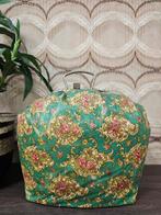 Vintage theebeurs met knip groen retro theemuts, Ophalen of Verzenden, Huis en Inrichting
