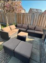 Loungeset 6/7 personen, Tuin en Terras, Tuinsets en Loungesets, Ophalen, Kunststof, Zo goed als nieuw, Eettafel