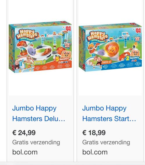 Happy hamster knikkerbaan twee delig, Kinderen en Baby's, Speelgoed | Educatief en Creatief, Zo goed als nieuw, Ophalen
