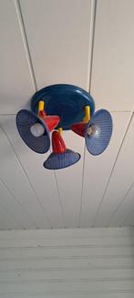 memphis vintage plafond lamp, Huis en Inrichting, Ophalen, Gebruikt, Metaal, Memphis stijl