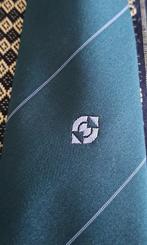 Universiteit Twente stropdas groen gestreept, Ophalen of Verzenden, Nieuw, Groen