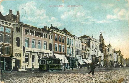 (300-086-013) Groningen Vischmarkt, Verzamelen, Ansichtkaarten | Nederland, Groningen, Verzenden