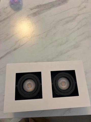 Moderne Plafondlamp met 2 Spots beschikbaar voor biedingen