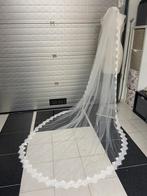 Nieuw 3 meter fransekant bruids sluier, Nieuw, Ophalen of Verzenden