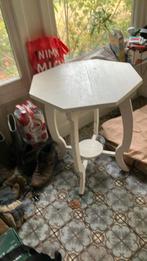 Leuk achthoekig tafeltje, 70 cm hoog, Antiek en Kunst, Ophalen