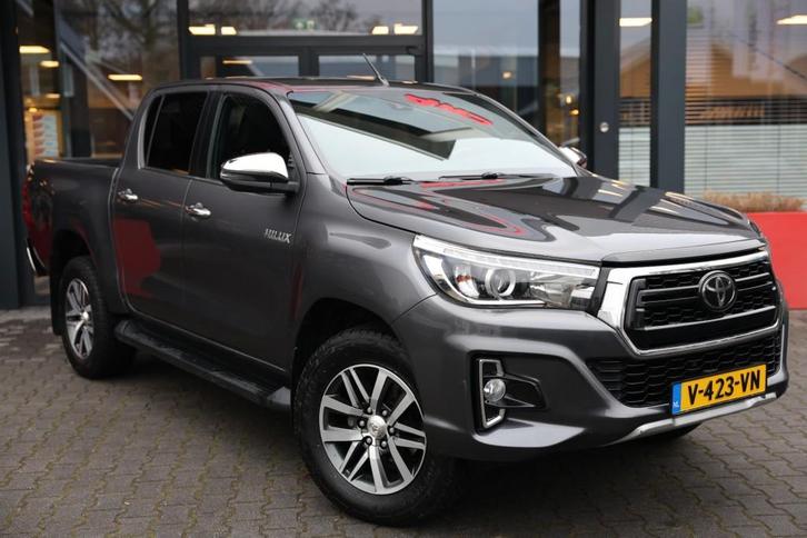 Toyota HILUX 2.4 D-4D DUBBEL CABINE LIMITED B/E TREKKER A/T, Auto's, Bestelauto's, Bedrijf, 4x4, ABS, Airbags, Alarm, Bluetooth