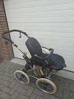 Tutek Kinderwagen met Luchtbanden blauw, met veel opties., Kinderen en Baby's, Kinderwagens en Combinaties, Gebruikt, Verstelbare duwstang
