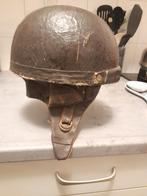 Antieke brommer helm., Ophalen of Verzenden