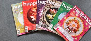 Happinez Tijdschriften - Inspiratie en Persoonlijke Groei 5X beschikbaar voor biedingen