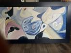 Modern Olieverf schilderij, Antiek en Kunst, Kunst | Schilderijen | Modern, Ophalen
