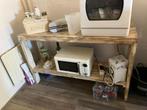 Sidetable steigerhout, Huis en Inrichting, Tafels | Sidetables, Ophalen, Gebruikt, 150 tot 200 cm, Overige houtsoorten