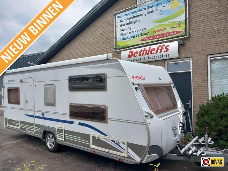 Dethleffs Summer Edition 530 TK Dethleffs summer edition, Caravans en Kamperen, Caravans, tot en met 5, 1000 - 1250 kg, Rondzit