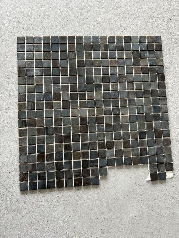 Mozaïek grijs/zwart 29.5x29.5 - Nieuw!, Doe-het-zelf en Verbouw, Tegels, Nieuw, Wandtegels, Overige materialen, 20 tot 40 cm, Minder dan 5 m²