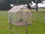 glazen tuinkas 250x180, Tuin en Terras, Kassen, Ophalen, Glas, Gebruikt, Aluminium
