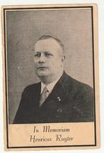 Henricus RUYTER Kramer Jisp 1893 Waasenaar 1946 Arnhem, Verzamelen, Verzenden, Bidprentje