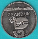 Penning 1 Zaanse Klop 25 Jaar Zaanstad - Zaandijk, Postzegels en Munten, Nederland, Overige materialen, Ophalen of Verzenden