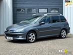 Peugeot 206 SW 1.4-16V Air-line 3 NAP|APK|AIRCO, Voorwielaandrijving, Zwart, 4 cilinders, Origineel Nederlands