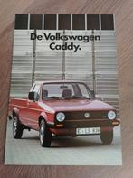 VW Volkswagen Caddy obv Golf 1 autofolder, Boeken, Ophalen of Verzenden, Nieuw, Volkswagen