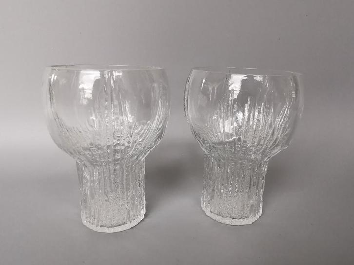 Oberglas Austria glas retro vintage MCM design glaasjes, Antiek en Kunst, Antiek | Glas en Kristal, Verzenden
