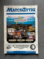 FC Luzern - Feyenoord Wedstrijdprogramma 21-10-92, Verzamelen, Sportartikelen en Voetbal, Ophalen of Verzenden, Gebruikt, Feyenoord