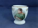 Porcelaine de Luxe France - eierdop Napoleon Waterloo, Antiek en Kunst, Antiek | Servies los, Ophalen of Verzenden