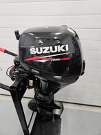 Suzuki DF 9.9 pk kortstaart afstandbediende buitenboordmotor, 5 tot 10 pk, Buitenboordmotor, Elektrische start, Zo goed als nieuw