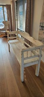 Brocante bankje, Ophalen