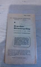 Beperkte Dienstregeling N.V. Nederlandsche Spoorwegen 1946, Verzamelen, Ophalen of Verzenden