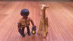 Playmobil 4826 Safari ranger met baby giraffe, Ophalen of Verzenden, Gebruikt, Los playmobil