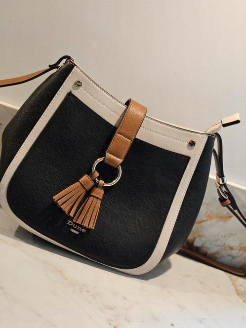 Dune London nieuw! ecru €50 incl verzendkosten, Sieraden, Tassen en Uiterlijk, Tassen | Damestassen, Nieuw, Handtas, Zwart, Verzenden