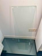 6 Ikea Glazen Kast planken 76.5x34.5 cm, Ophalen, Gebruikt, 50 tot 100 cm, Glas