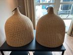 Rieten hanglampen Ikea, Huis en Inrichting, Lampen | Hanglampen, Ophalen, Overige materialen, 50 tot 75 cm, Boho