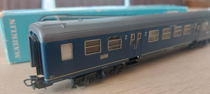 Märklin NS 2 de klas intercity rijtuig artnr 4049 in ovp, Hobby en Vrije tijd, Modeltreinen | H0, Zo goed als nieuw, Wagon, Wisselstroom