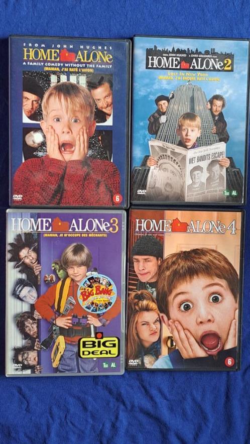Home Alone 1 t/m 4 "Macaulay Culkin", Cd's en Dvd's, Dvd's | Komedie, Gebruikt, Actiekomedie, Alle leeftijden, Ophalen of Verzenden